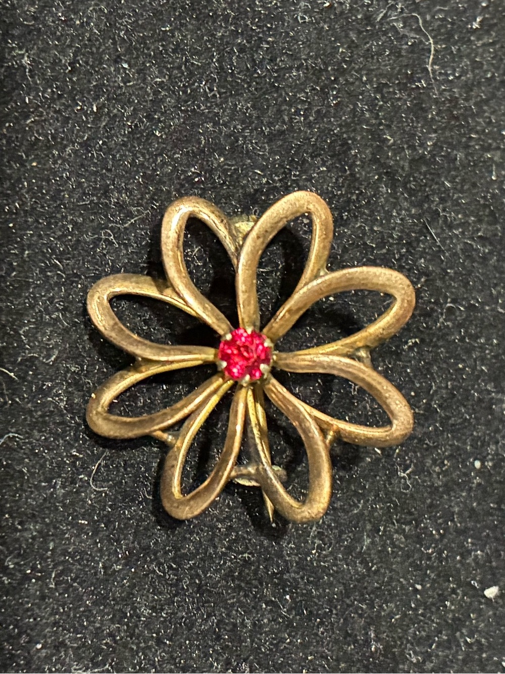 Antique Victorian Gold Filled Brooch